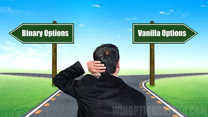 binary options vs vanilla options