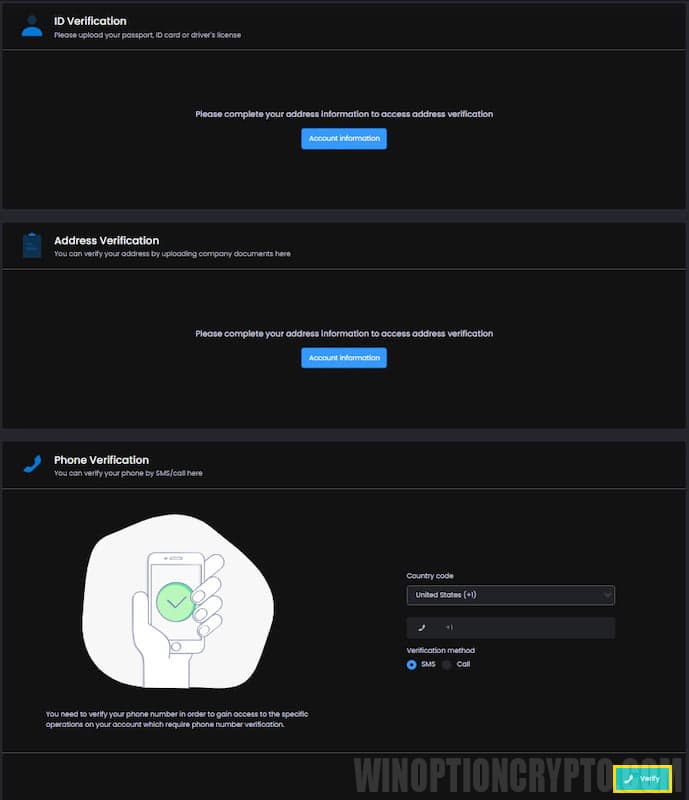 data verification in capitalcore
