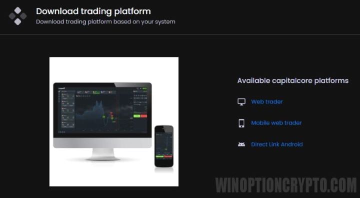 trading terminals in capitalcore
