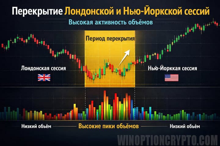 пересечение торговых сессий