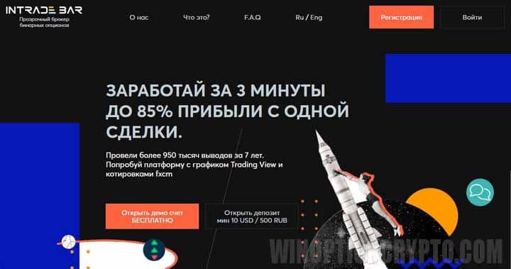 превью к статье о Intrade Bar