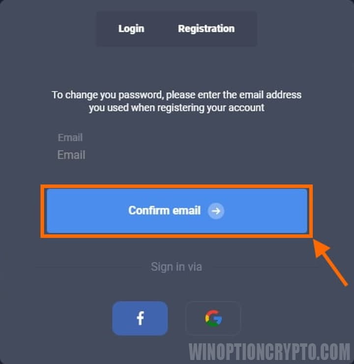 confirmación de correo electrónico