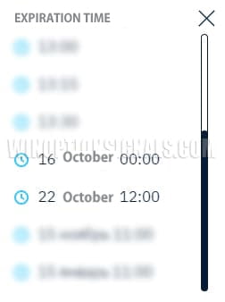 Short-term expirations