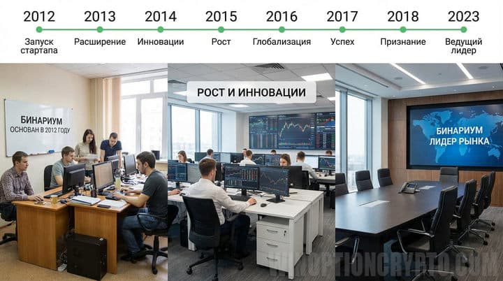 история развития Binarium