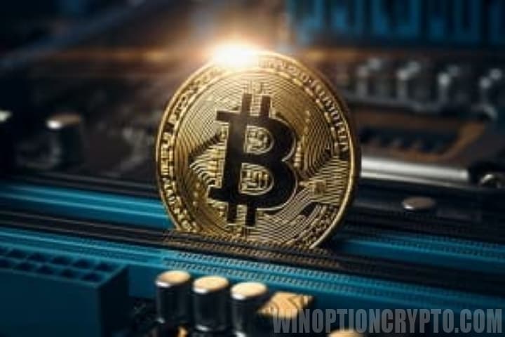 биткоин в виде физической монеты