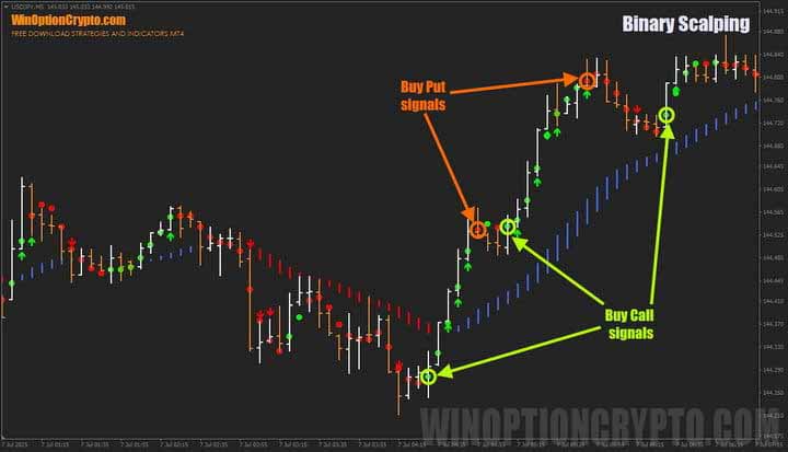 Binary Scalping signals