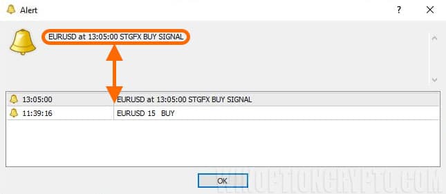 настройка оповещений в stgfx