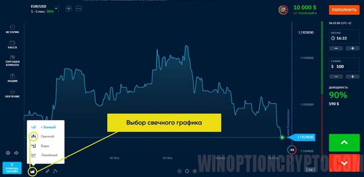 выбор стратегии разворот тренда в терминале